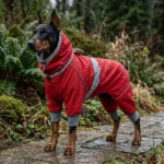 Windproof Water-Repellent Dog Jacket with Safety Reflective - Image 2