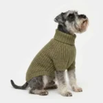 Thermal Knitted Dog Sweater, Soft Turtleneck Winter Pullover - Image 10