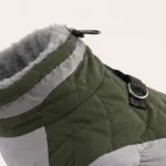 Waterproof Reflective Dog Winter Coat with Built-In Harness - Image 9