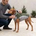 Waterproof Reflective Dog Winter Coat with Built-In Harness - Image 8